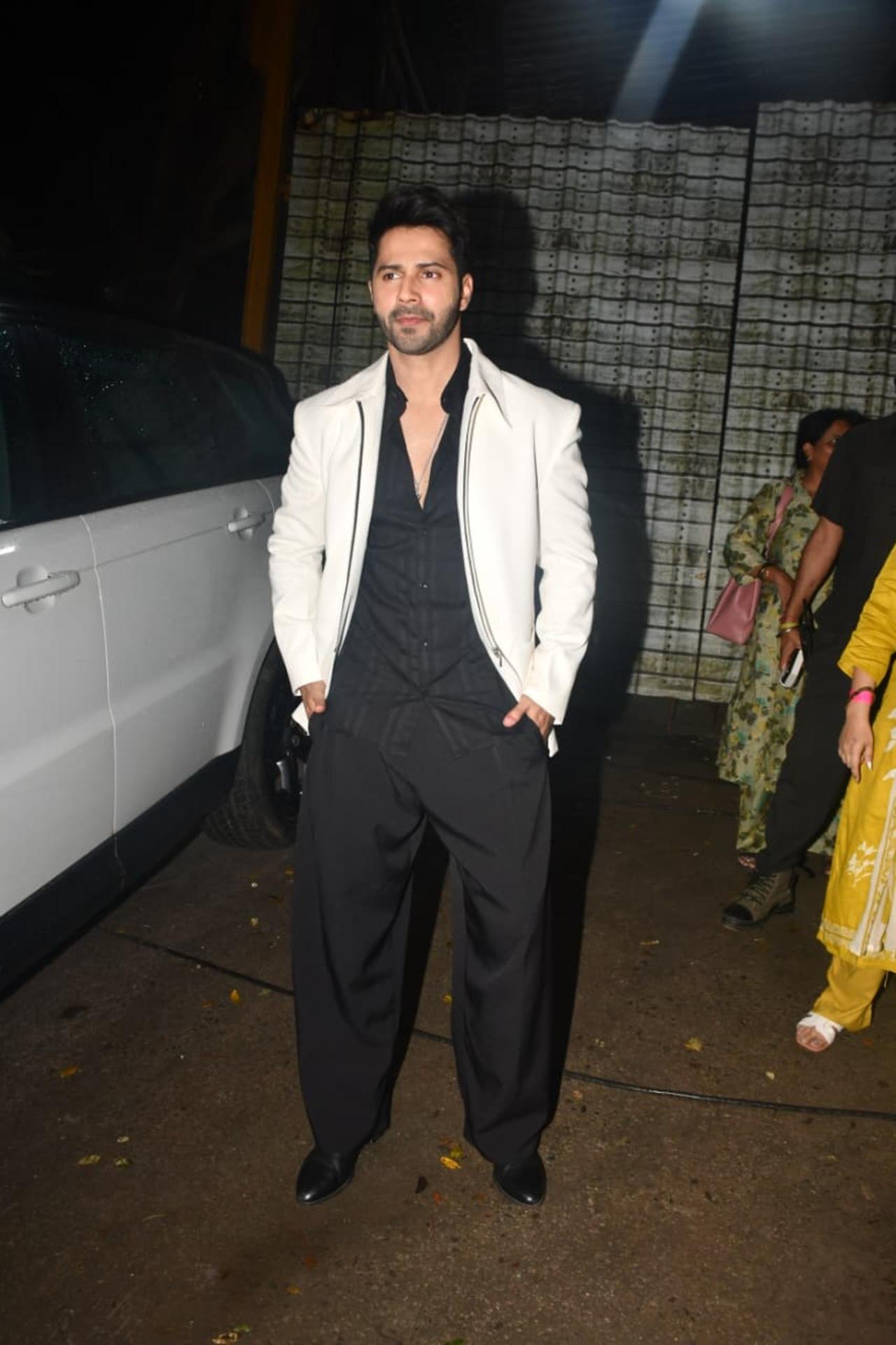 Varun Dhawan was spotted on the sets of Bigg Boss 19 as he arrived with the team to promote his upcoming film, Sunny Sanskari Ki Tulsi Kumari.